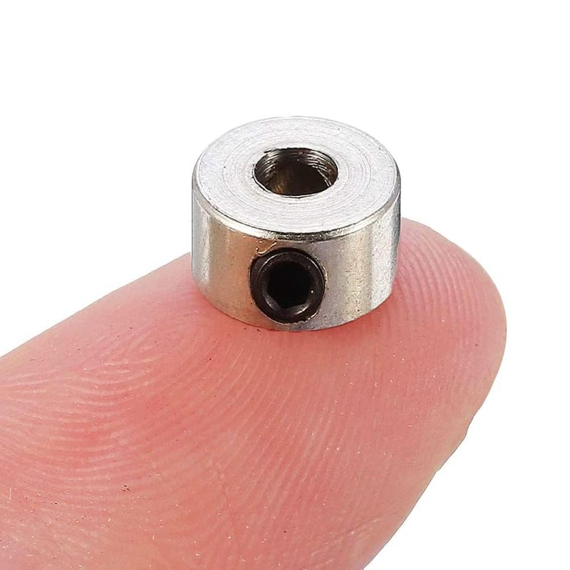Begino Plane Landing Gear Wheel Stop 0.08"/2.1mm Wheel Collar for RC Airplane Model Aircraft(30-Pack) - Image 3